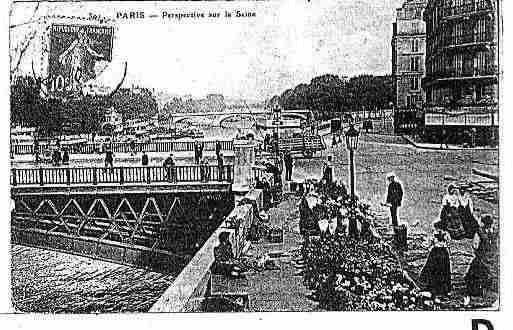 Ville de PARIS4 Carte postale ancienne