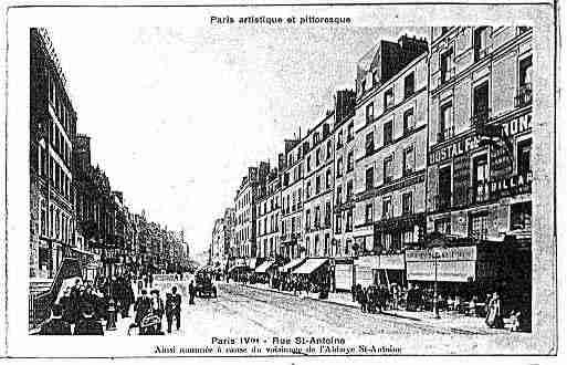 Ville de PARIS4 Carte postale ancienne