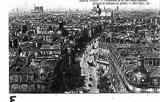 Ville de PARIS4 Carte postale ancienne