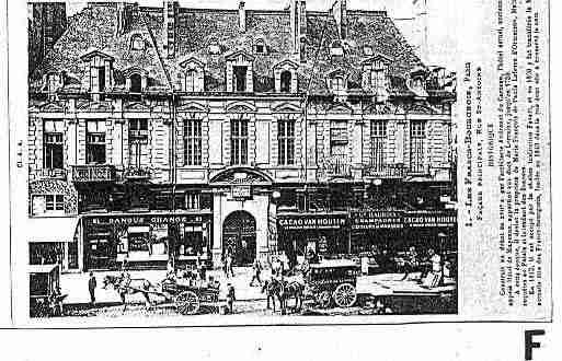 Ville de PARIS4 Carte postale ancienne