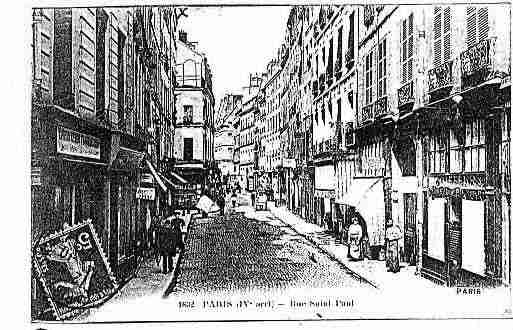 Ville de PARIS4 Carte postale ancienne