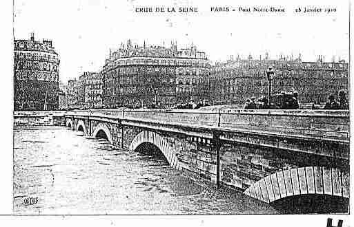 Ville de PARIS4 Carte postale ancienne