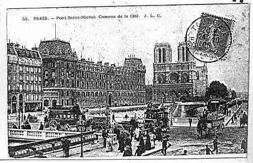 Ville de PARIS4 Carte postale ancienne