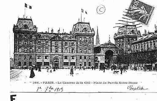 Ville de PARIS4 Carte postale ancienne