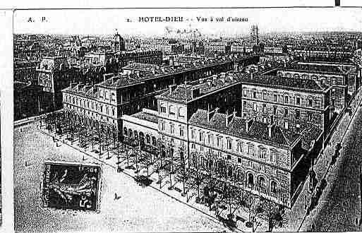 Ville de PARIS4 Carte postale ancienne