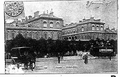 Ville de PARIS4 Carte postale ancienne