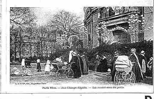 Ville de PARISVECU Carte postale ancienne