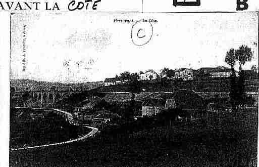 Ville de PASSAVANTLAROCHERE Carte postale ancienne