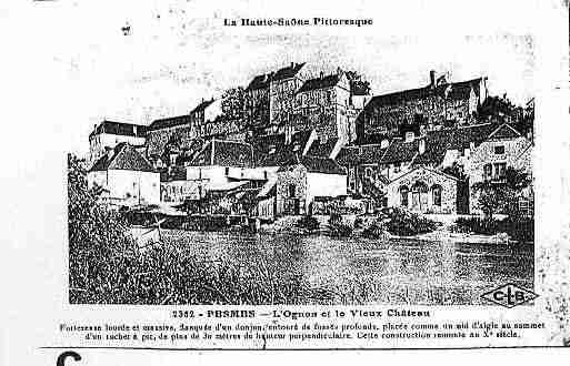 Ville de PESMES Carte postale ancienne