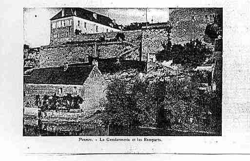 Ville de PESMES Carte postale ancienne