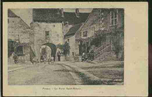 Ville de PESMES Carte postale ancienne