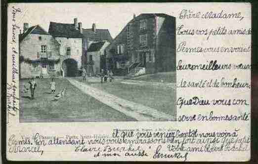 Ville de PESMES Carte postale ancienne