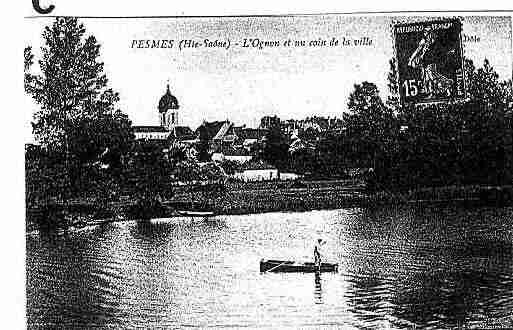 Ville de PESMES Carte postale ancienne