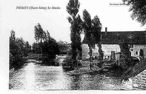 Ville de PESMES Carte postale ancienne