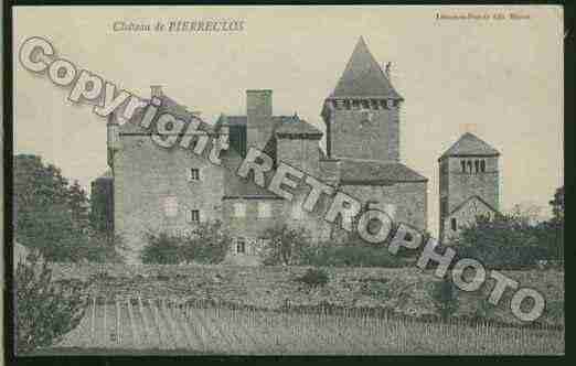 Ville de PIERRECLOS Carte postale ancienne