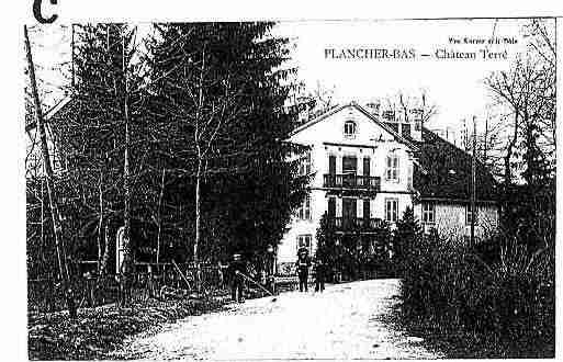 Ville de PLANCHERBAS Carte postale ancienne