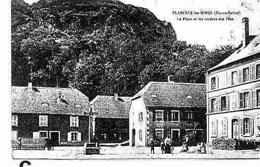 Ville de PLANCHERLESMINES Carte postale ancienne