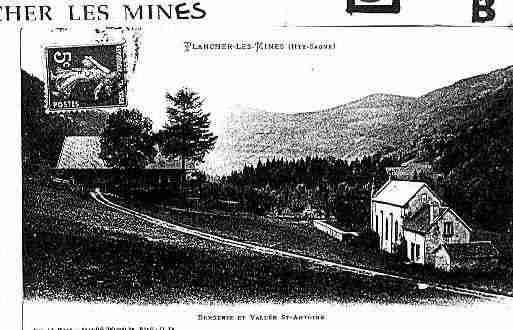 Ville de PLANCHERLESMINES Carte postale ancienne