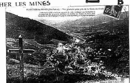 Ville de PLANCHERLESMINES Carte postale ancienne