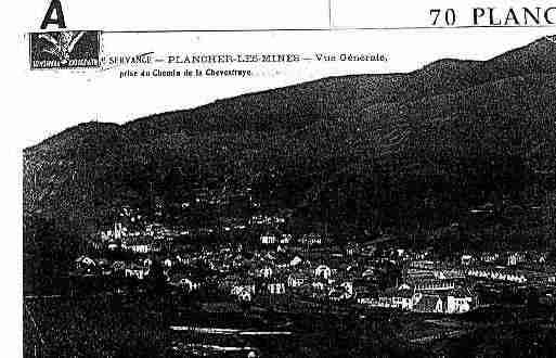 Ville de PLANCHERLESMINES Carte postale ancienne