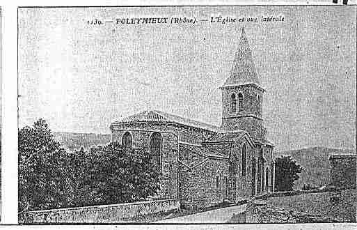 Ville de POLEYMIEUXAUMONTD\'OR Carte postale ancienne