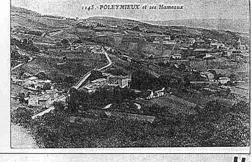 Ville de POLEYMIEUXAUMONTD\'OR Carte postale ancienne