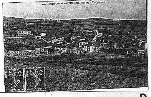 Ville de PONTCHARRASURTURDINE Carte postale ancienne