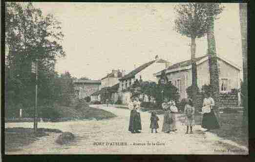 Ville de PORTD\'ATELIER Carte postale ancienne