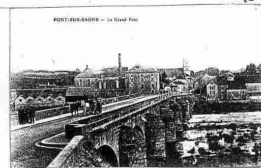 Ville de PORTSURSAONE Carte postale ancienne