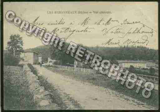 Ville de POULELESECHARMEAUX Carte postale ancienne