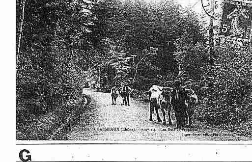 Ville de POULELESECHARMEAUX Carte postale ancienne