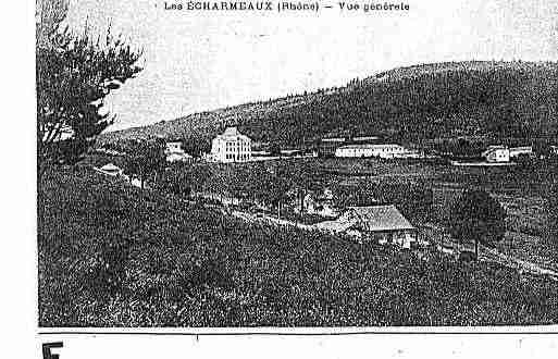 Ville de POULELESECHARMEAUX Carte postale ancienne