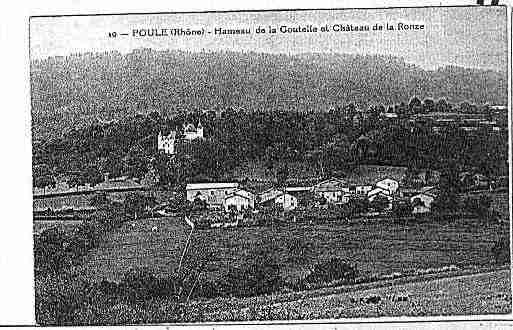 Ville de POULELESECHARMEAUX Carte postale ancienne