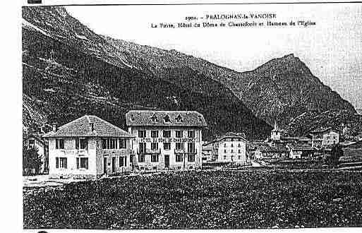 Ville de PRALOGNANLAVANOISE Carte postale ancienne