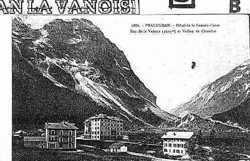 Ville de PRALOGNANLAVANOISE Carte postale ancienne