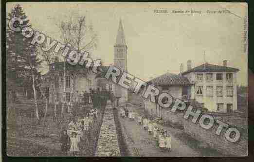 Ville de PRISSE Carte postale ancienne