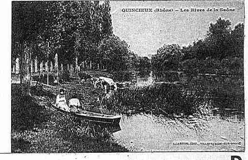 Ville de QUINCIEUX Carte postale ancienne