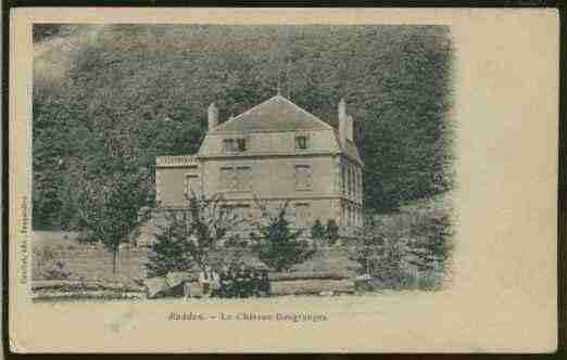 Ville de RADDONETCHAPENDU Carte postale ancienne