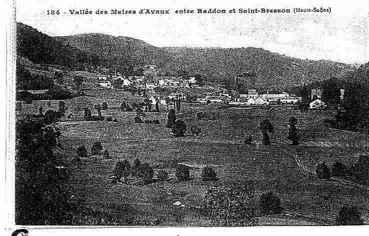 Ville de RADDONETCHAPENDU Carte postale ancienne