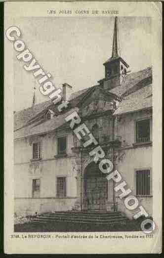 Ville de REPOSOIR(LE) Carte postale ancienne