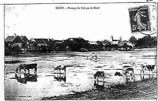 Ville de RIGNY Carte postale ancienne