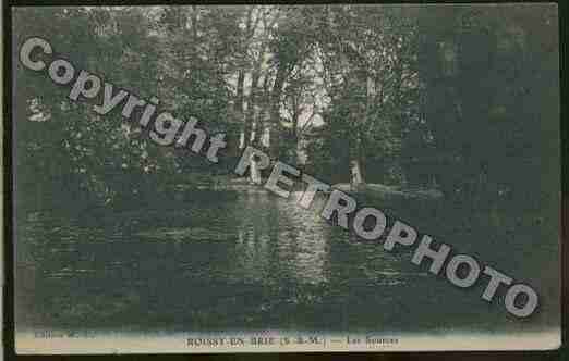 Ville de ROISSYENBRIE Carte postale ancienne