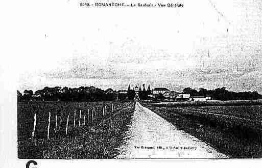 Ville de ROMANECHETHORINS Carte postale ancienne