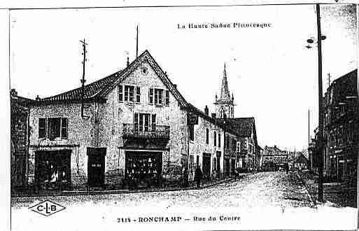 Ville de RONCHAMP Carte postale ancienne