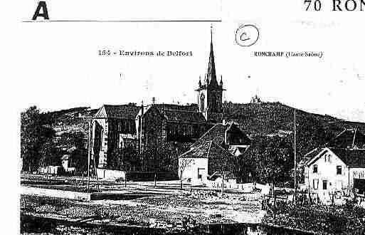 Ville de RONCHAMP Carte postale ancienne