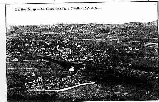 Ville de RONCHAMP Carte postale ancienne