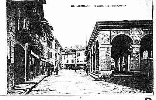 Ville de RUMILLY Carte postale ancienne