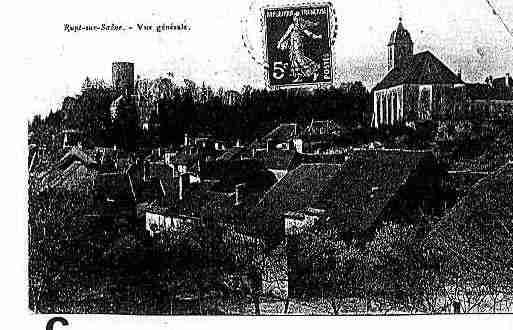 Ville de RUPTSURSAONE Carte postale ancienne