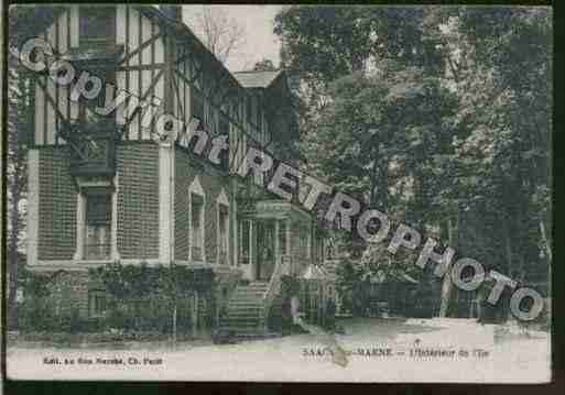 Ville de SAACYSURMARNE Carte postale ancienne