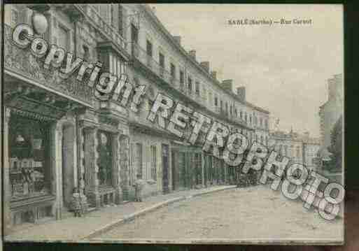 Ville de SABLESURSARTHE Carte postale ancienne